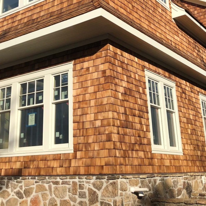 Shake shingles siding shingle corners benefits weave fabricated gambrick weaved yourself available