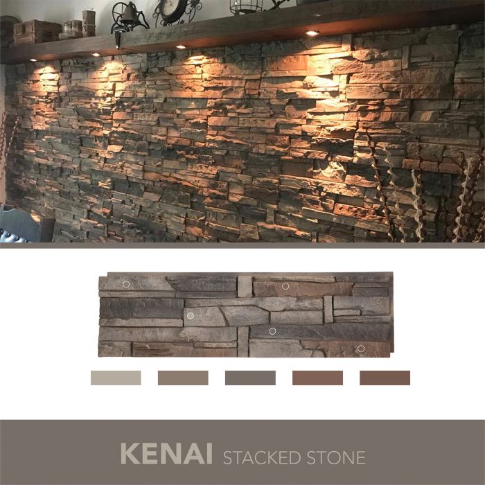 Genstone siding keystone veneer stacked depot homedepot lowes