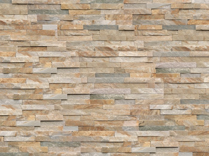 Veneer walling drystack cladding marshalls stoneface tiles quartzite harvest