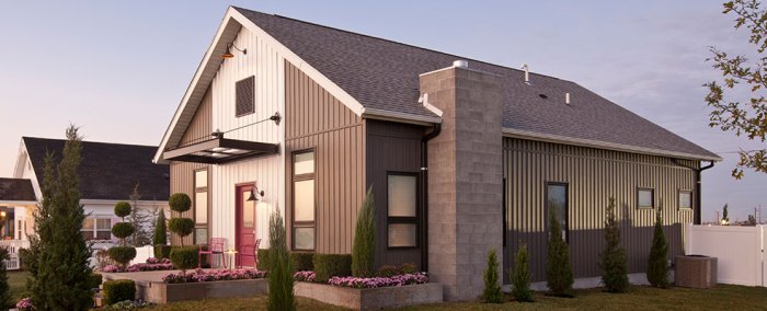 Siding exterior paneling